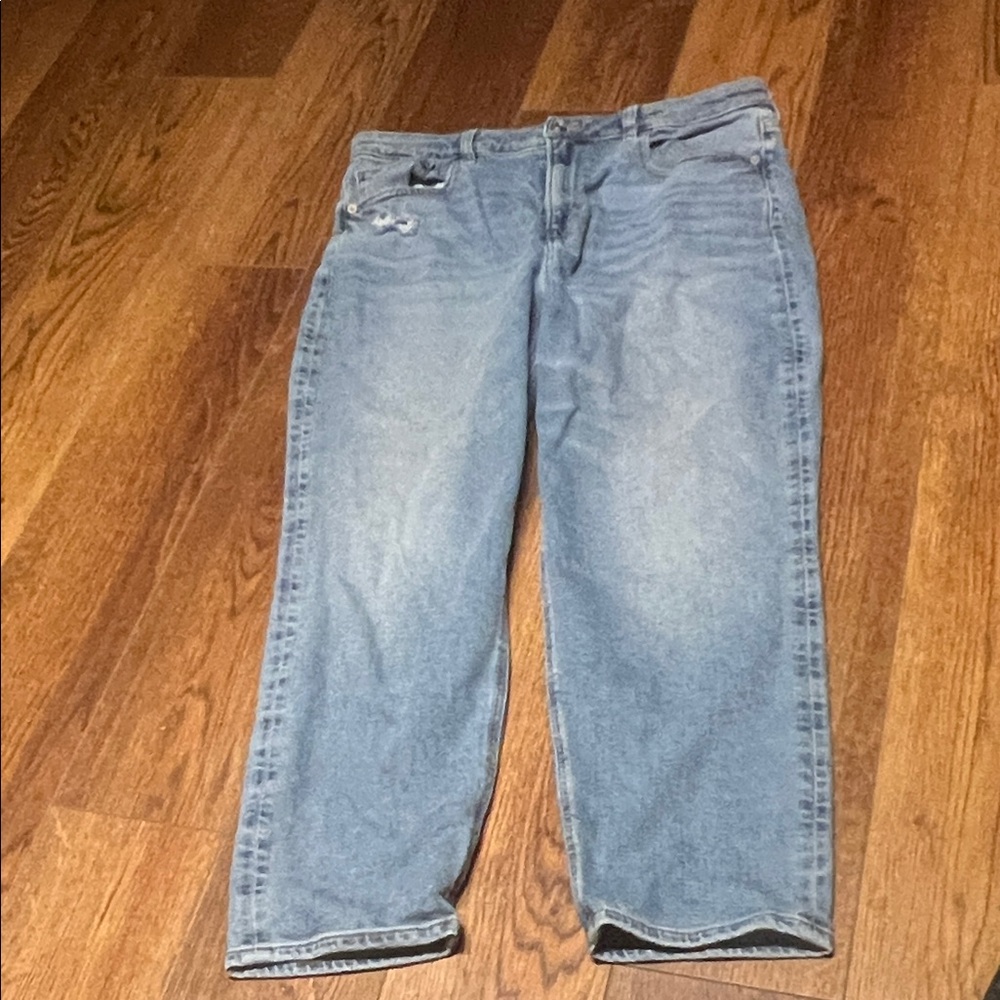 American Eagle Outfitters Blue Straight Leg Jeans